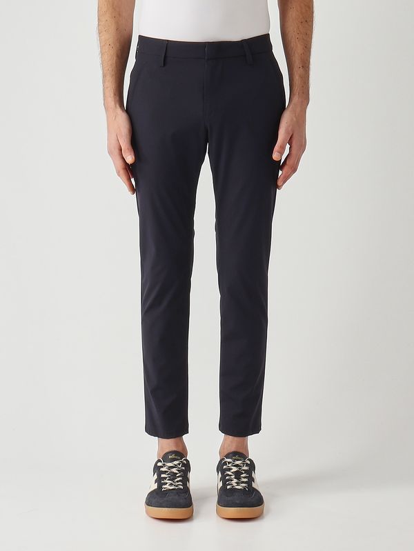 Pantalón de hombre Alfredo en tejido técnico elástico Universo Dondup