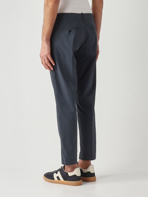 3. Pantalon homme Ben en mélange de coton extensible Encre Dondup up630ps0020u002