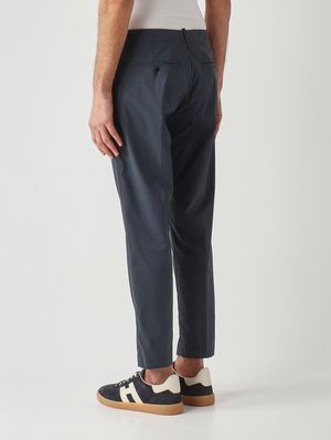 3. Pantalon homme Ben en mélange de coton extensible Encre