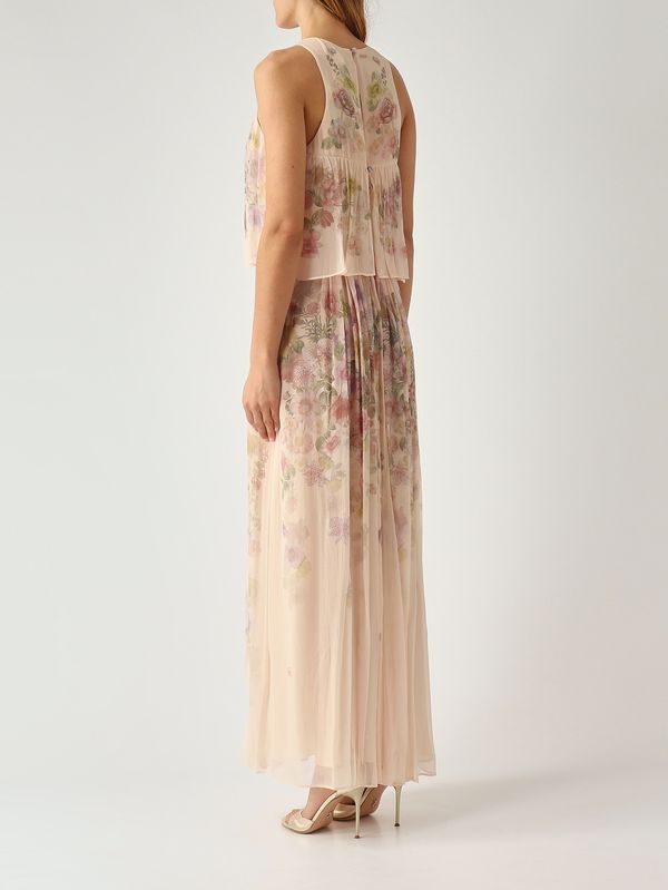 4. Women's viscose dress Pastel Floral Twinset 261tt2560