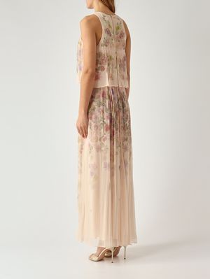 4. Women's viscose dress Pastel Floral