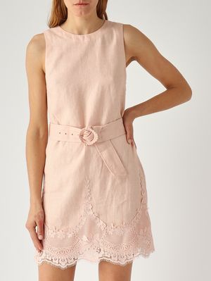 5. Abito donna in lino Rosa