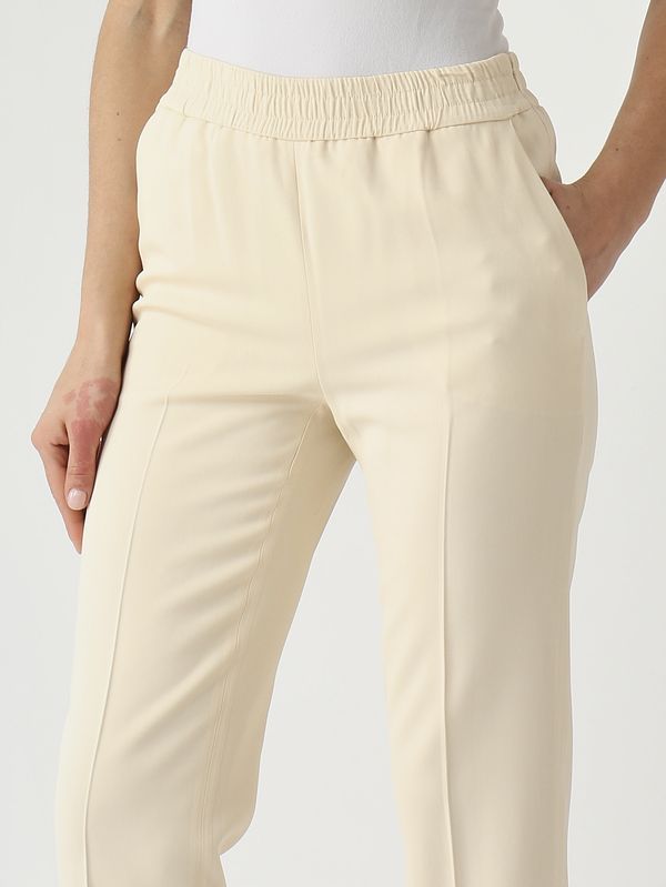 5. Damenhose aus Stretch-Viskose Pergament Twinset 261tp2225