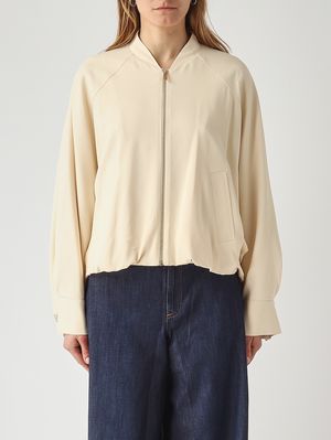 1. Giacca donna in viscosa stretch Pergamena