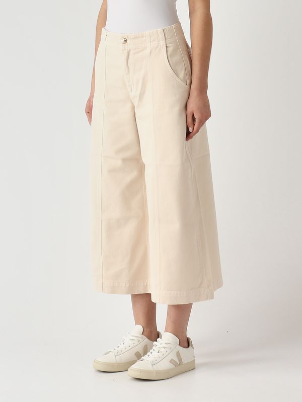 3. Damenjeans aus Baumwolle Pergament Twinset 261tp2160