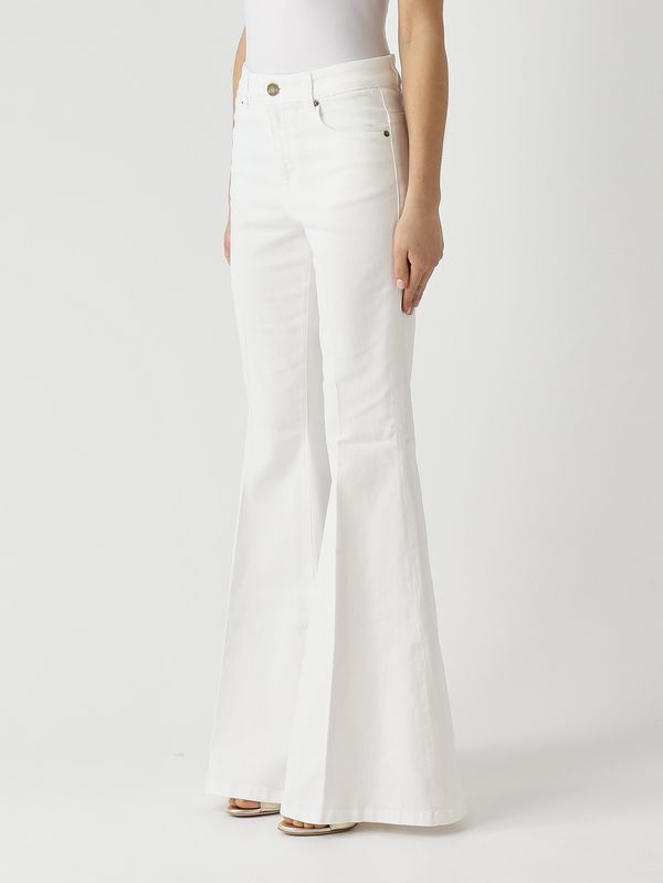 3. Pantalone donna in bull di cotone stretch Giglio Twinset 261tp2680