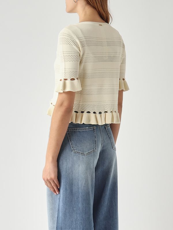 4. Jersey de mujer de mezcla de viscosa Nácar Twinset 261tp3082