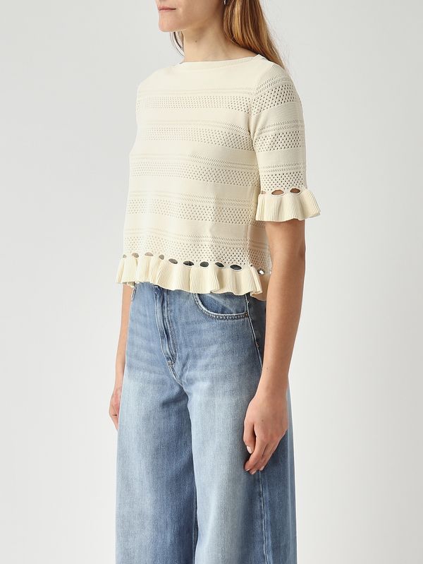 3. Jersey de mujer de mezcla de viscosa Nácar Twinset 261tp3082