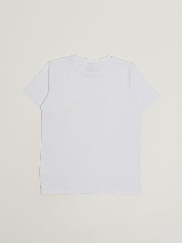 2. T-shirt en coton pour fille Blanc Stella McCartney ty8c71z0434