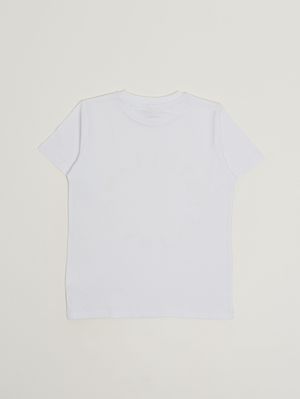 2. T-shirt en coton pour fille Blanc