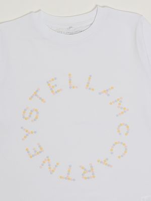 3. T-shirt en coton pour fille Blanc