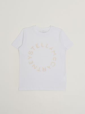1. T-shirt en coton pour fille Blanc