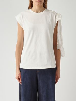 1. Camiseta de mujer de algodón Blanco Óptico