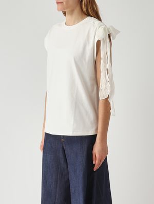 3. Camiseta de mujer de algodón Blanco Óptico