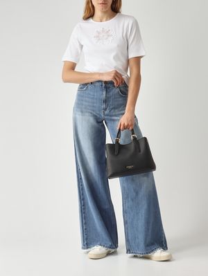 2. Damen-T-Shirt aus Baumwolle Optisches Weiß