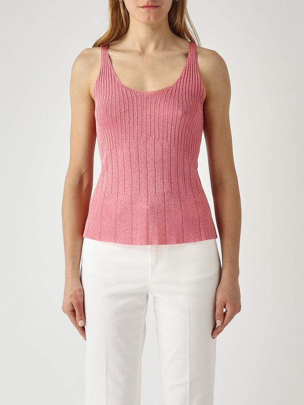 Débardeur Femme Ann Taylor LOFT - Rose Brodé à Nouer - Taille 2 - 100% Coton