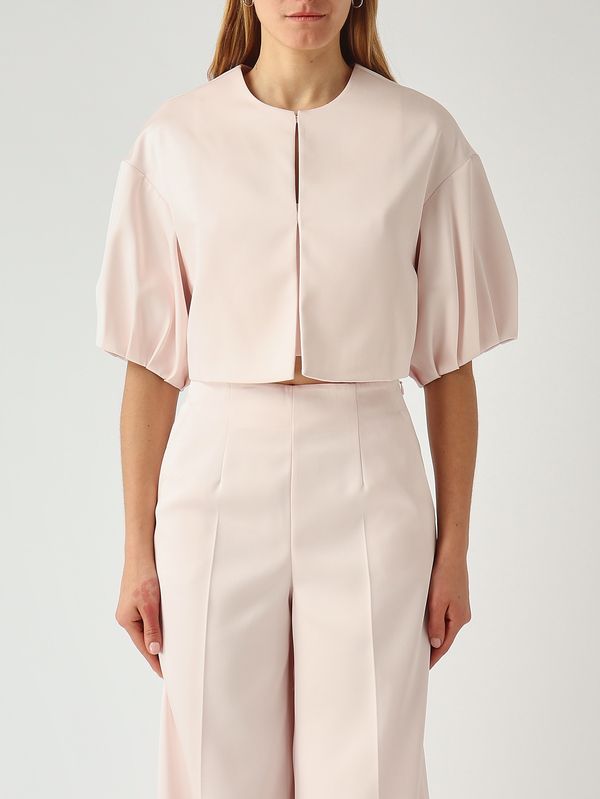 1. Giacca donna in tessuto duchess Rosa Twinset 261tp2410