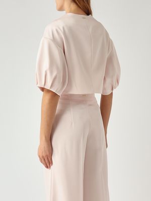 4. Giacca donna in tessuto duchess Rosa