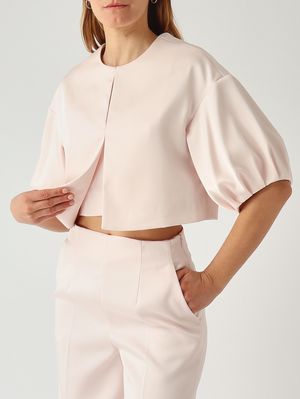 5. Giacca donna in tessuto duchess Rosa