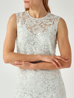 5. Damenkleid aus Spitze Wasser