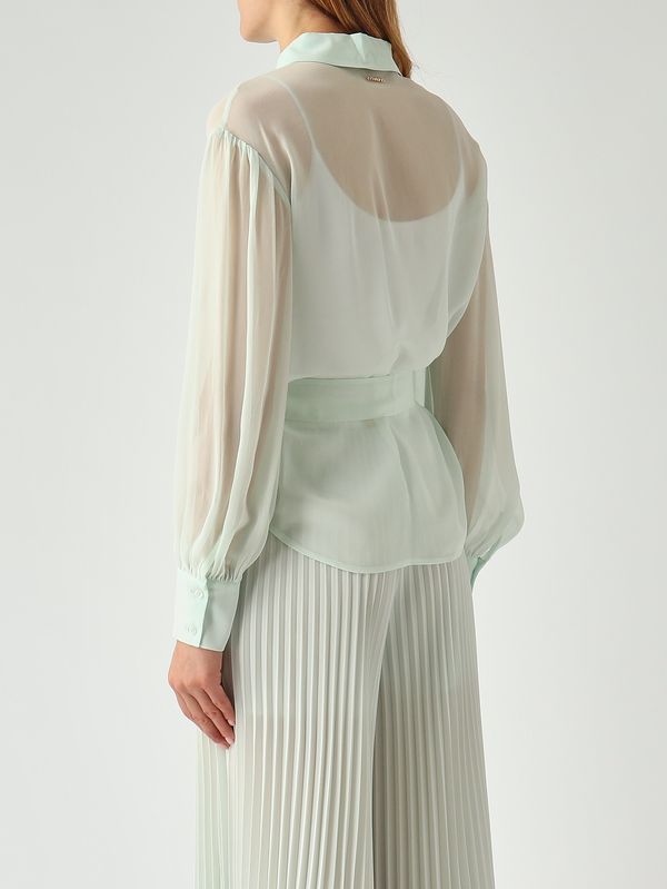 4. Camicia donna in viscosa Acqua Twinset 261tp2790