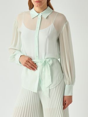 5. Camicia donna in viscosa Acqua