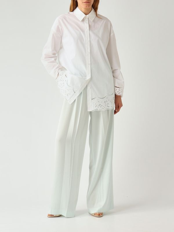 2. Damenhose aus Satin Wasser Twinset 261tp2391