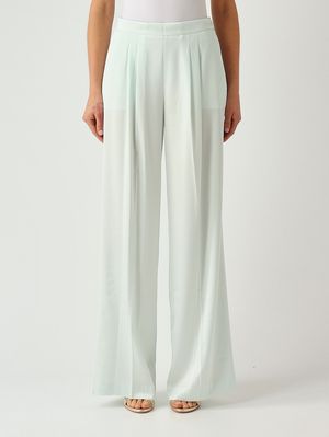 1. Pantalone donna in raso Acqua