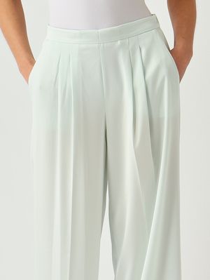 5. Pantalone donna in raso Acqua