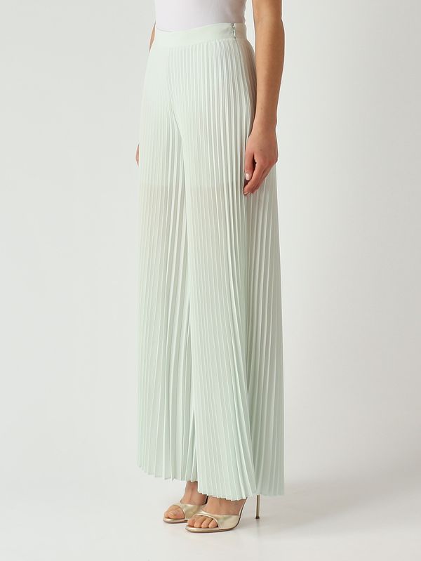 3. Pantalon femme en tissu cady Aigue-marine Twinset 261tp2561