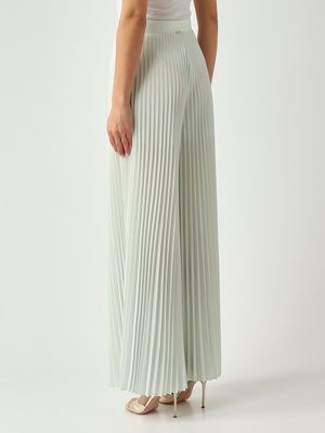 4. Pantalon femme en tissu cady Aigue-marine