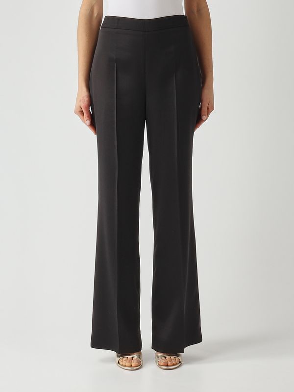 1. Pantalone donna in tessuto cady Nero Twinset 261tp2421
