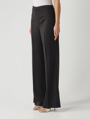 3. Pantalone donna in tessuto cady Nero