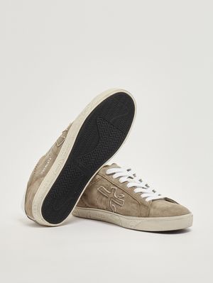 4. Herren-Sneaker Steven 6221 aus Veloursleder Turteltaube