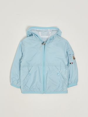 1. Giacca neonato Songu in nylon Celeste