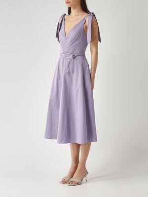 3. Robe femme en cady Lilas