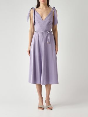 1. Robe femme en cady Lilas