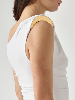 5. Damen-Body aus Stretch-Jersey Elfenbein