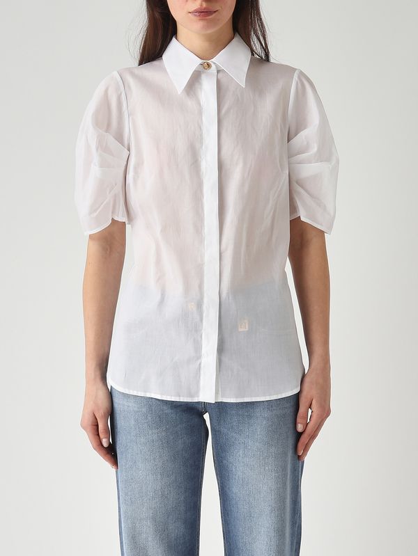 1. Chemise femme en coton Blanc Elisabetta Franchi ca11961e2