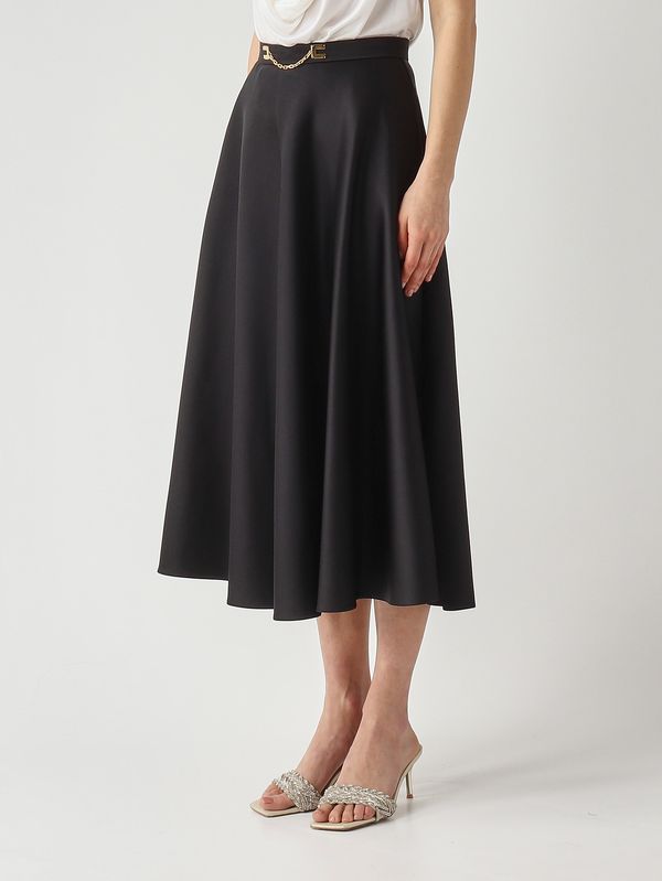 3. Damenrock aus Duchesse Schwarz Elisabetta Franchi go15661e2
