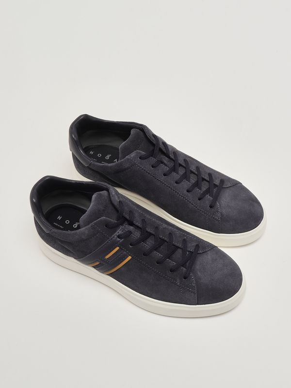 2. Zapatillas para hombre H580 de ante Azul Hogan hxm5800dv42uho