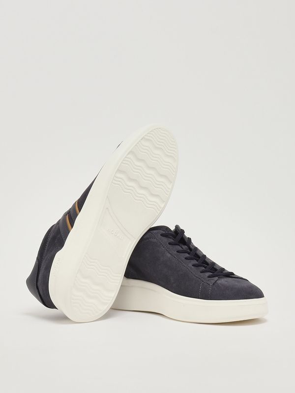 4. Zapatillas para hombre H580 de ante Azul Hogan hxm5800dv42uho