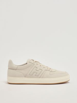 1. Herren-Sneaker H-TV aus Leder Eis