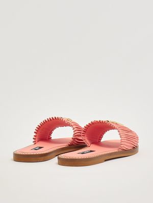 3. Sandalia de piel para niña Rosa