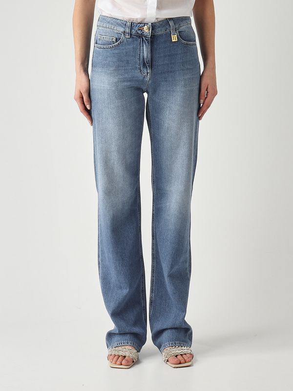 1. Women's cotton denim jeans Light Denim Elisabetta Franchi pj21i61e2