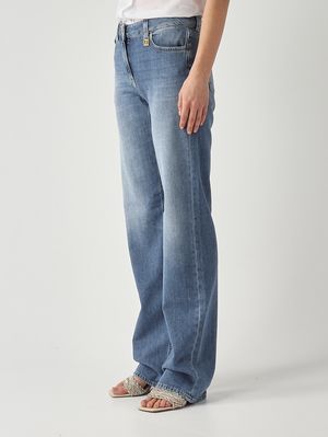3. Women's cotton denim jeans Light Denim