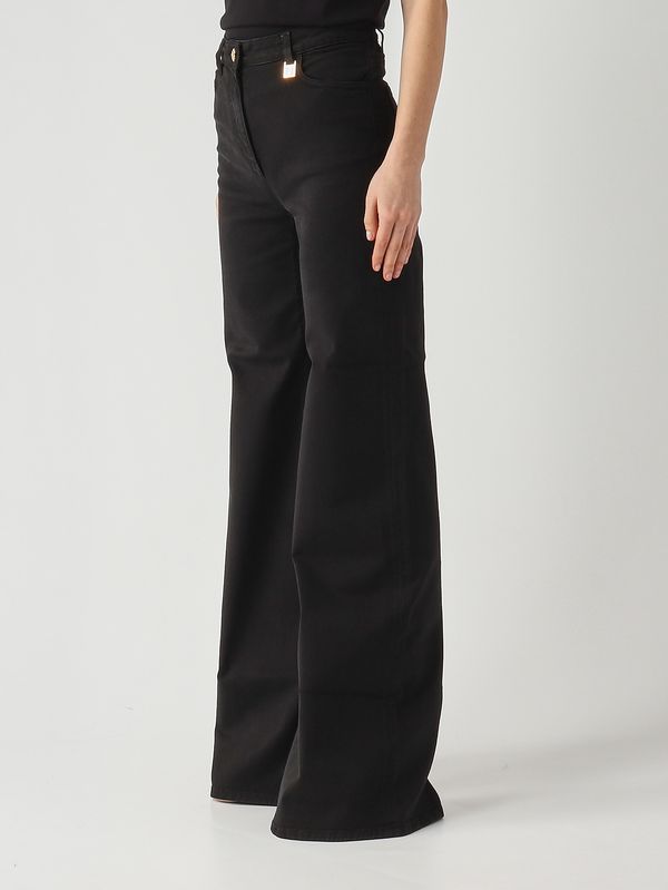 3. Jeans donna in cotone stretch Nero Elisabetta Franchi pj23n61e2