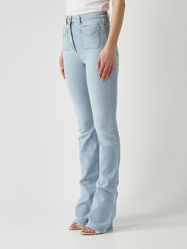 3. Damenjeans aus Stretch-Baumwolle Helles Denim Elisabetta Franchi pj24n61e2
