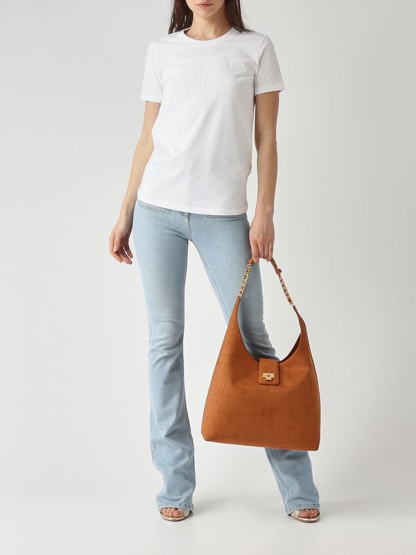 2. Damenjeans aus Stretch-Baumwolle Helles Denim Elisabetta Franchi pj24n61e2