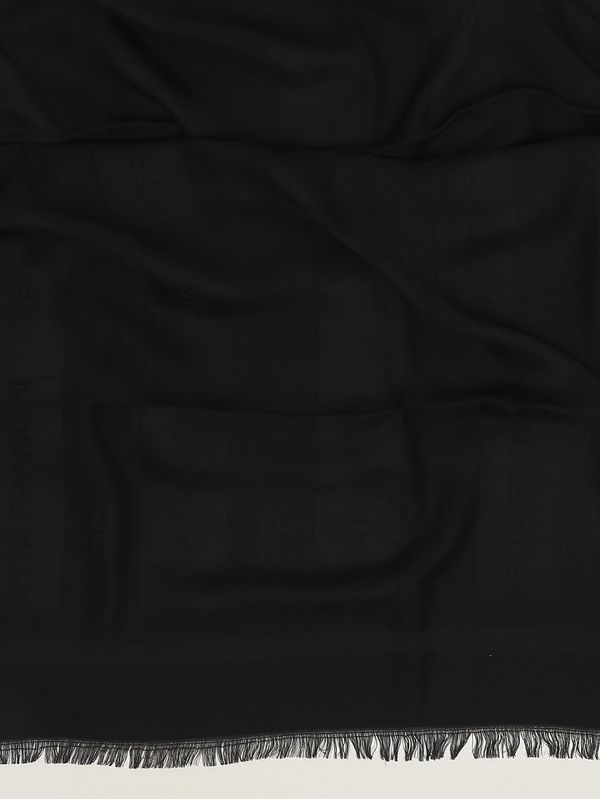 2. Women's viscose scarf Black Elisabetta Franchi sc15f61e2